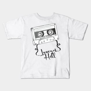 Good Vibes Lauryn Hill // Retro Ribbon Cassette Kids T-Shirt